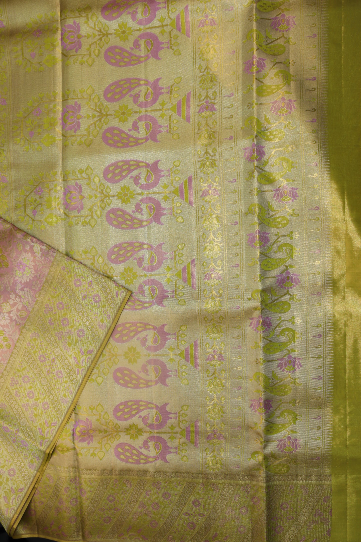 Classic Multi-color Kanjipuram Saree