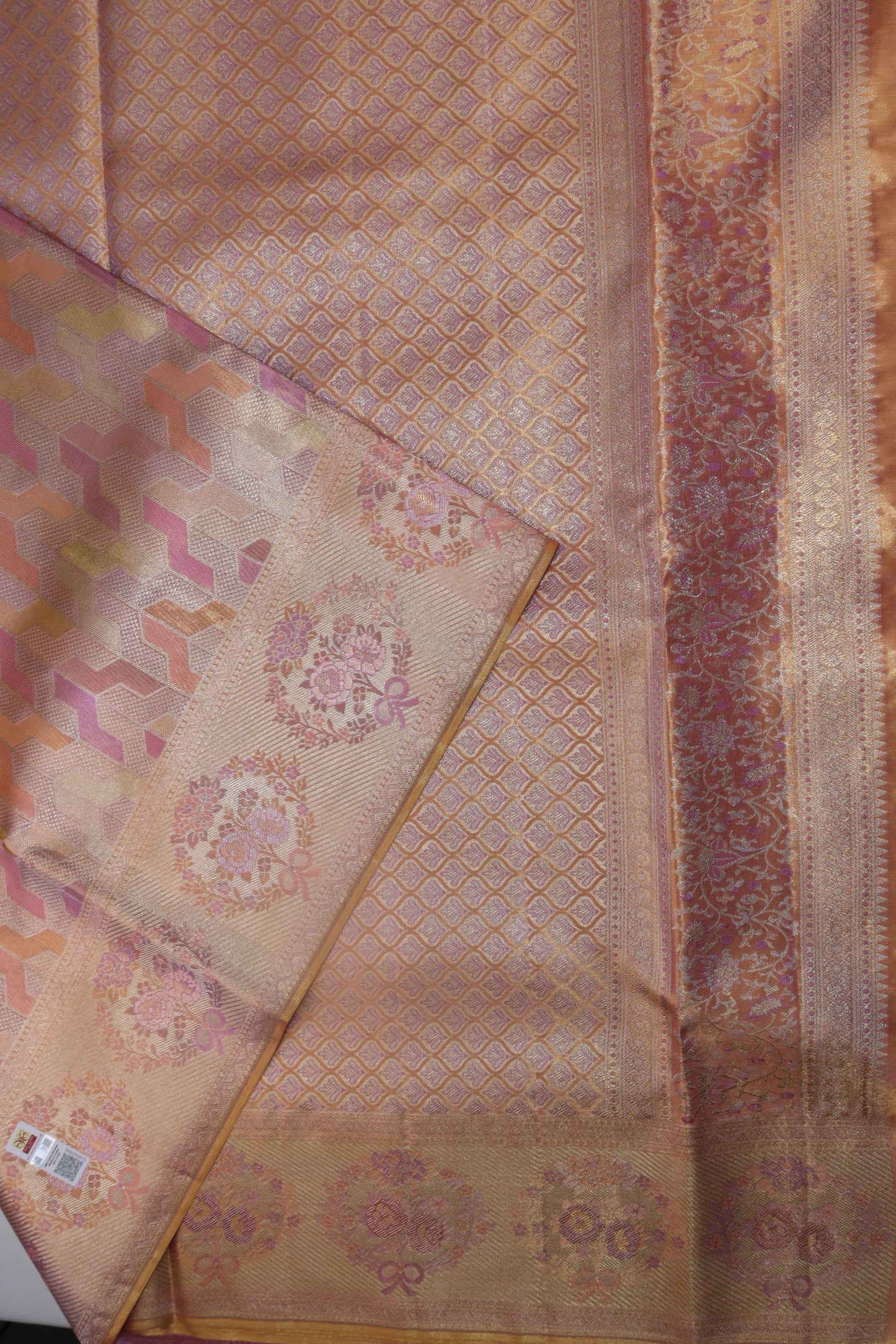 Classic Multi-color Kanjipuram Saree