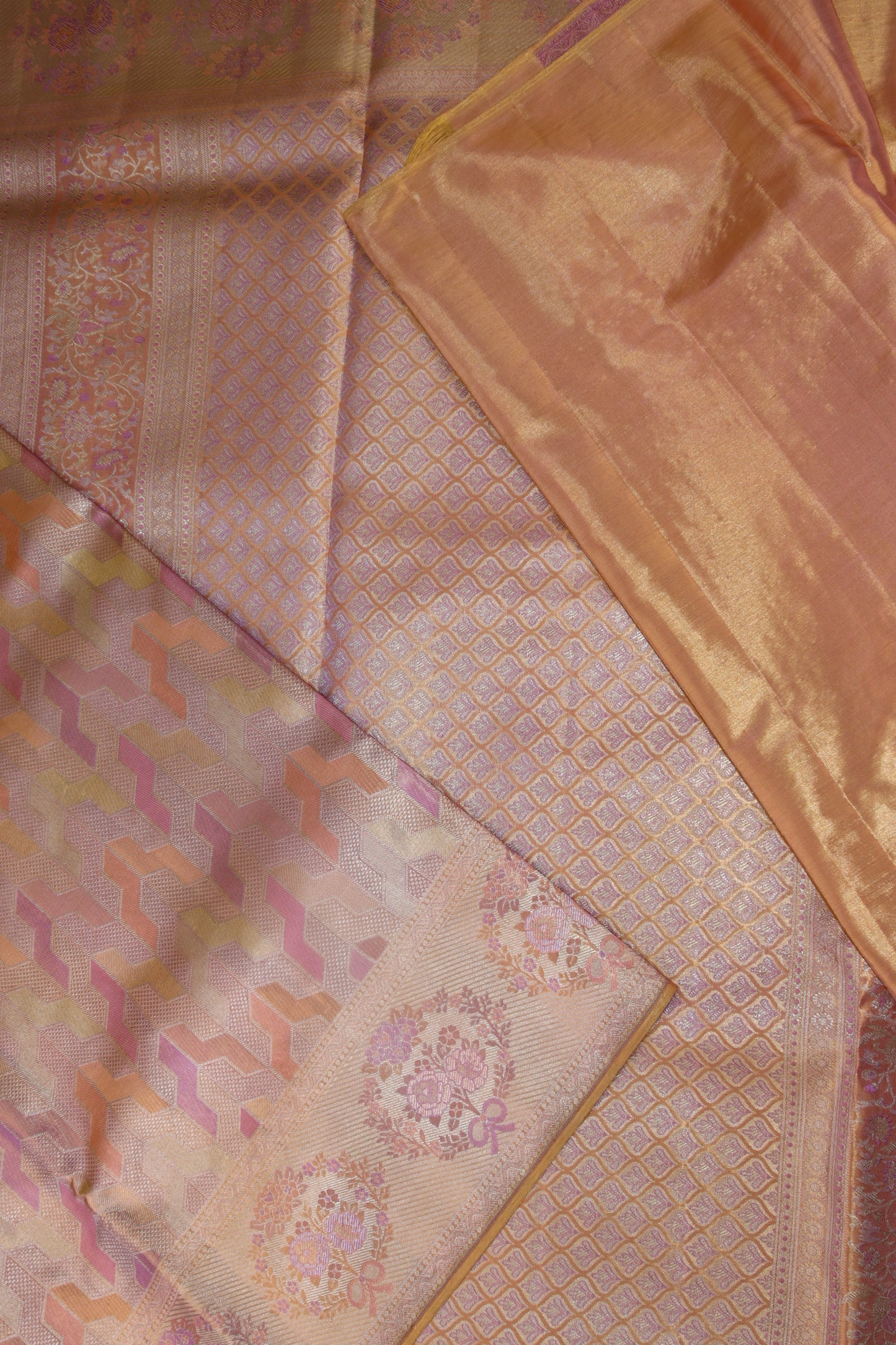 Classic Multi-color Kanjipuram Saree