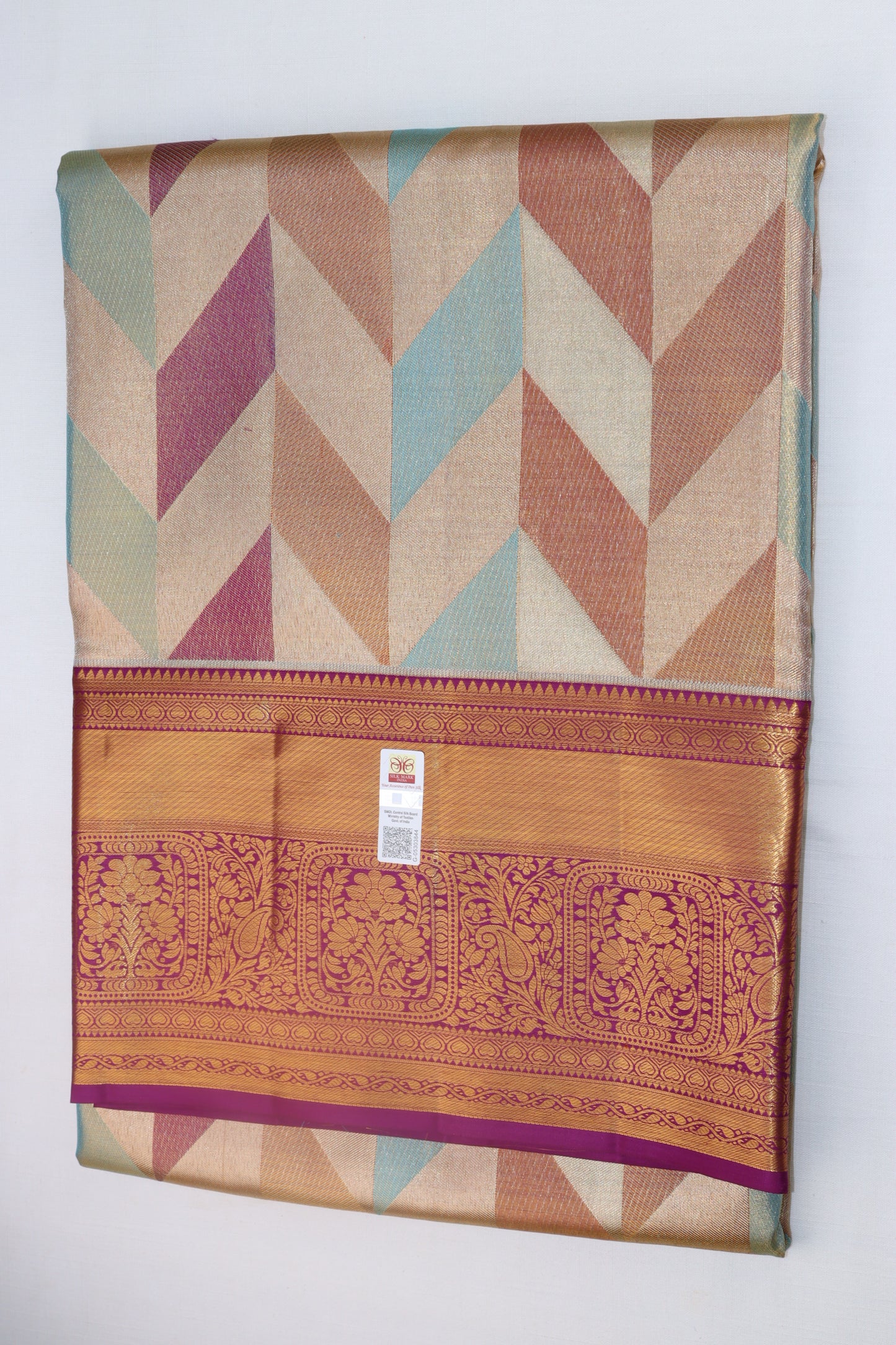 Traditional Multi-color Kanjipuram Saree