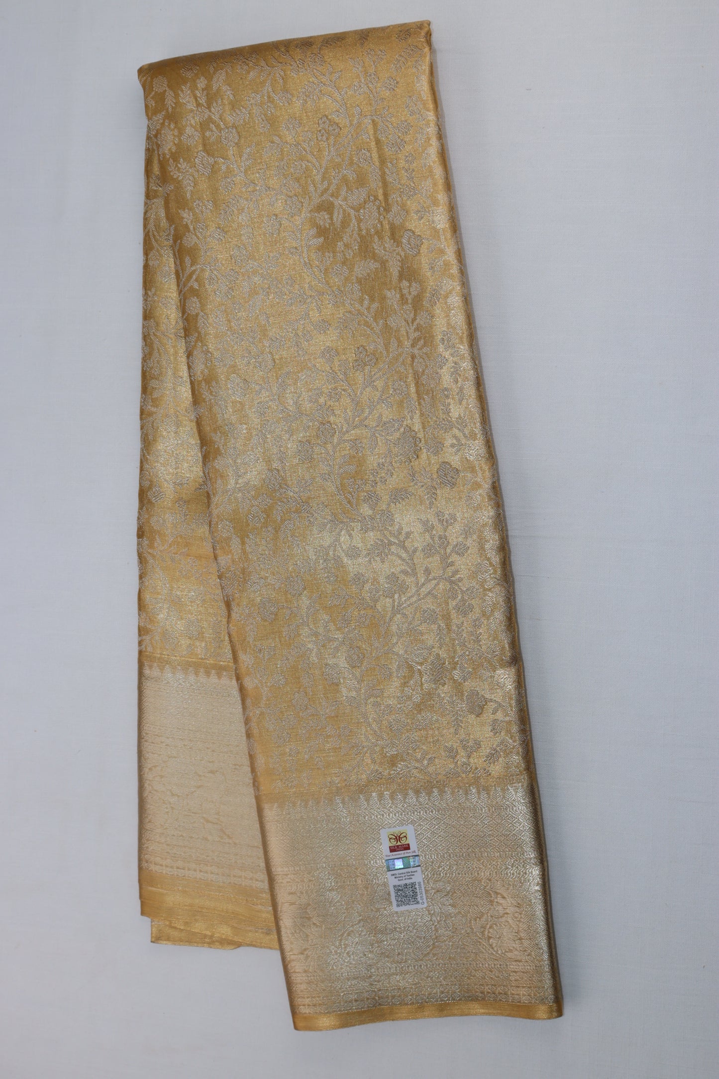Classic Gold Kanjipuram Saree