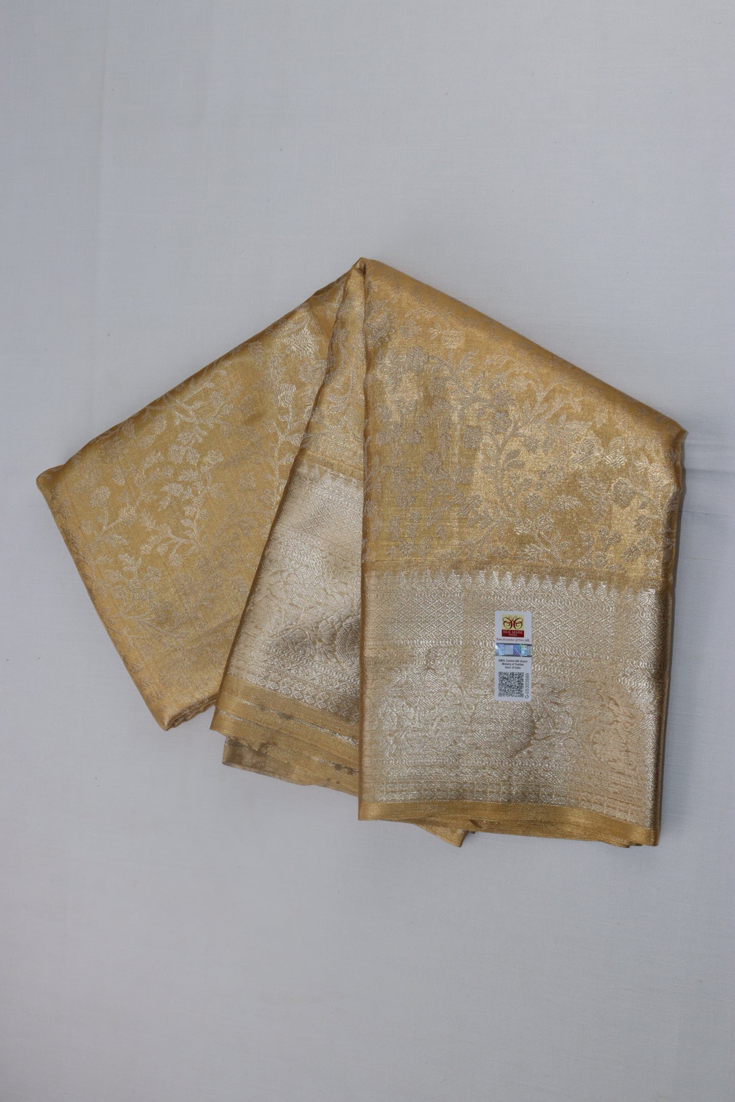 Classic Gold Kanjipuram Saree
