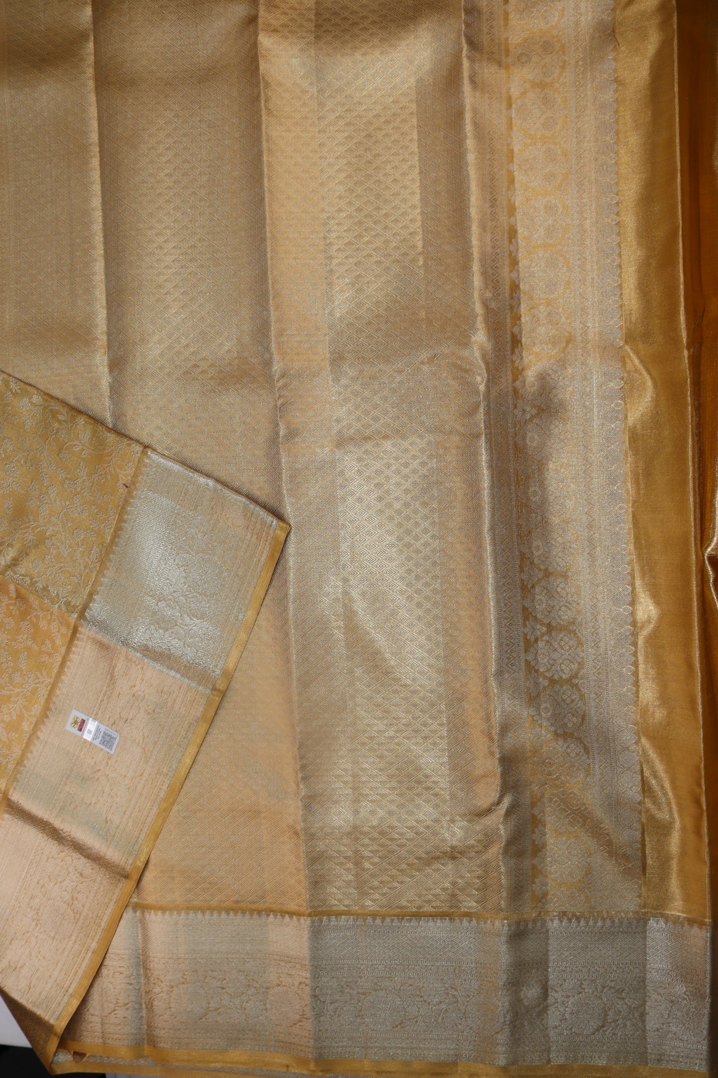 Classic Gold Kanjipuram Saree