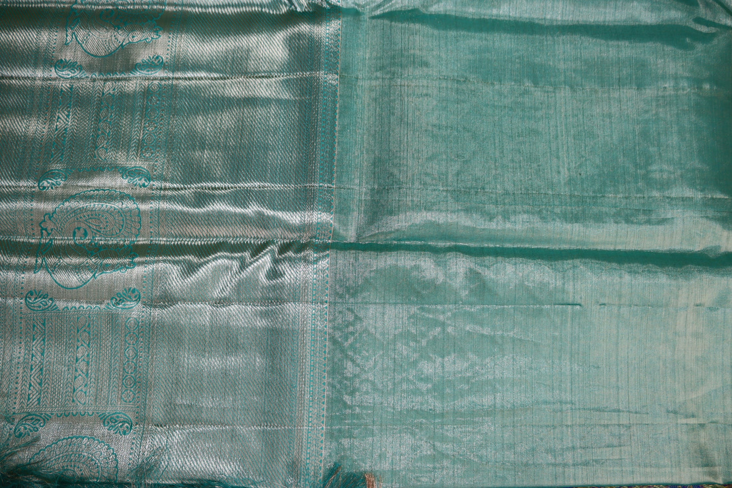 Radiant Blue Pure Kanjipuram Saree From Weavers and Best on Online