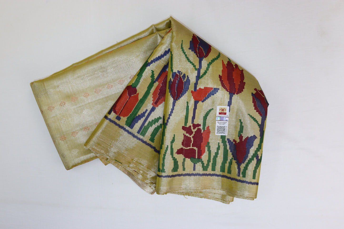 Classy Kalamkari Kanchipuram Silk Saree From Weavers and Best on Online