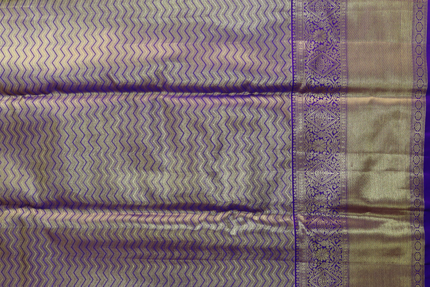 Rich Cream Kachipuram Silk saree From Weavers and Best on Online