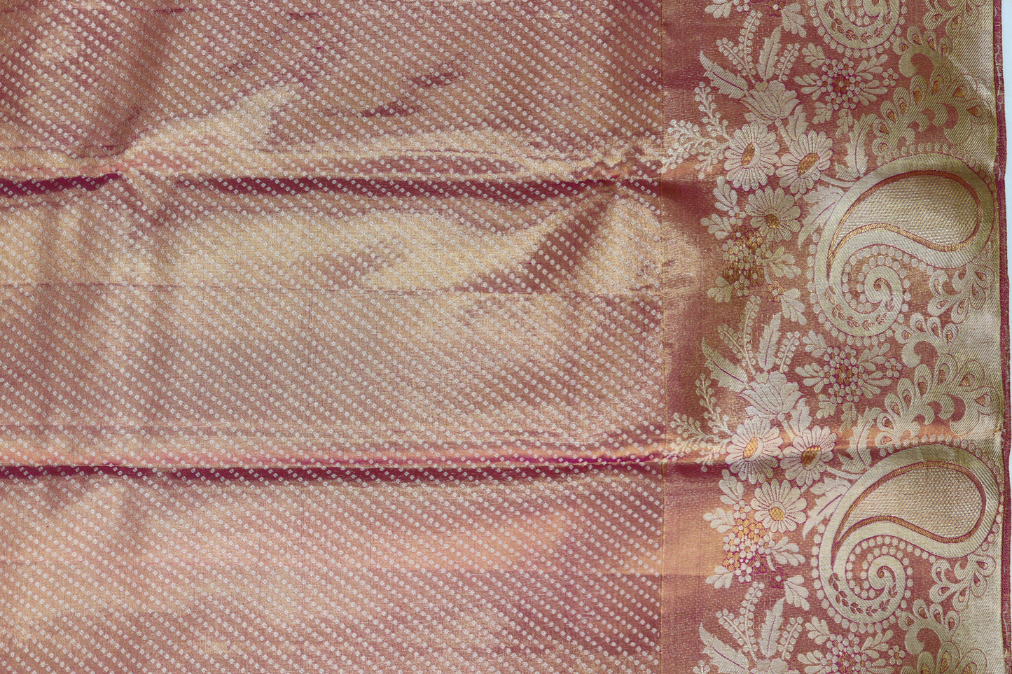 Trendy Chacolate Brown Kachipuram Silk saree From Weavers and Best on Online