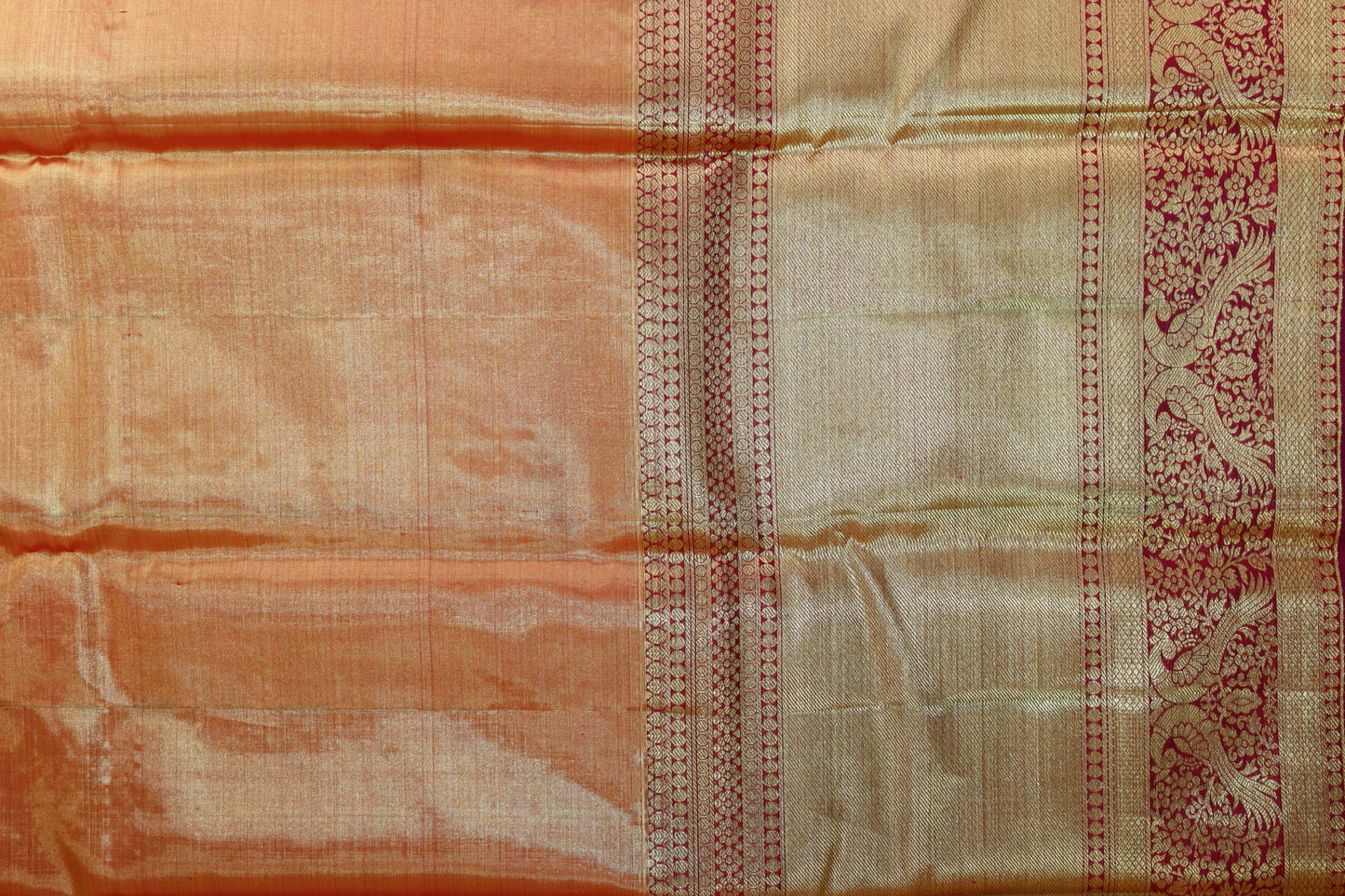 Gorgeous Light Blue Kanchipuram Silk Saree From Weavers and Best on Online