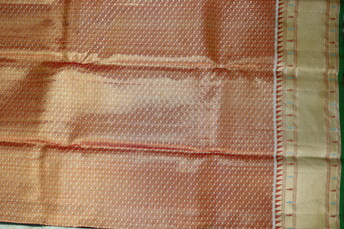 Graceful Sky Blue Kanchipuram Silk saree From Weavers and Best on Online