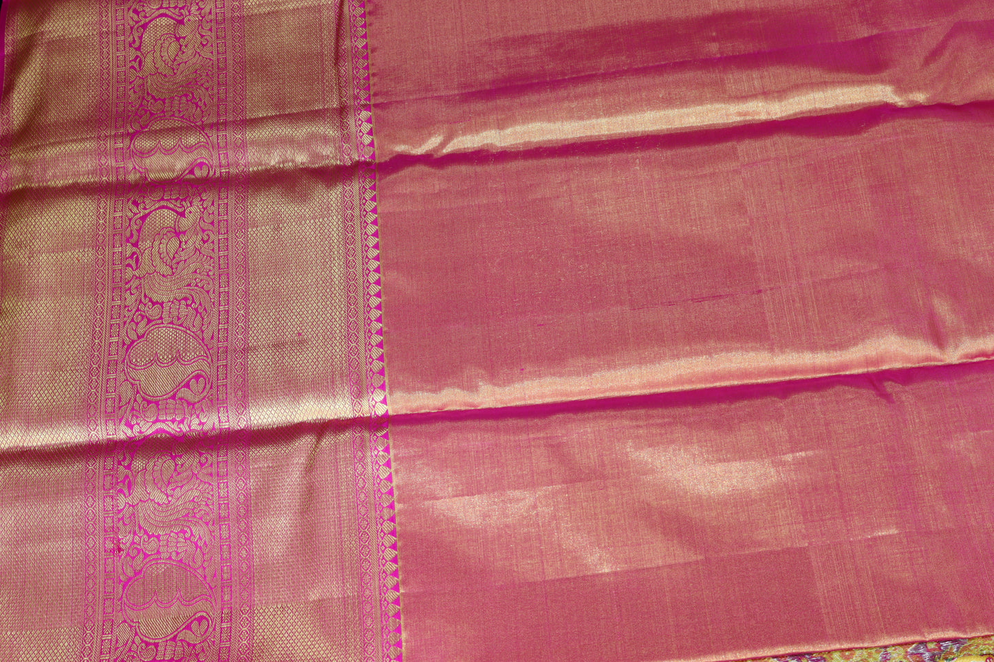 Timeless Multi-color Kanchipuram Silk Saree From Weavers and Best on Online