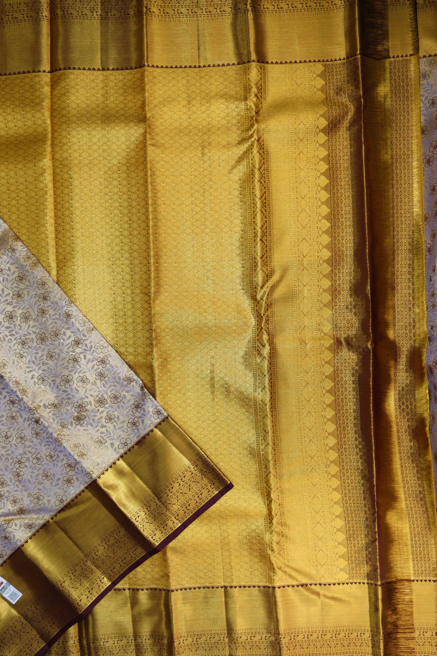Exotic Cream Kanchipuram Silk Saree From Weavers and Best on Online