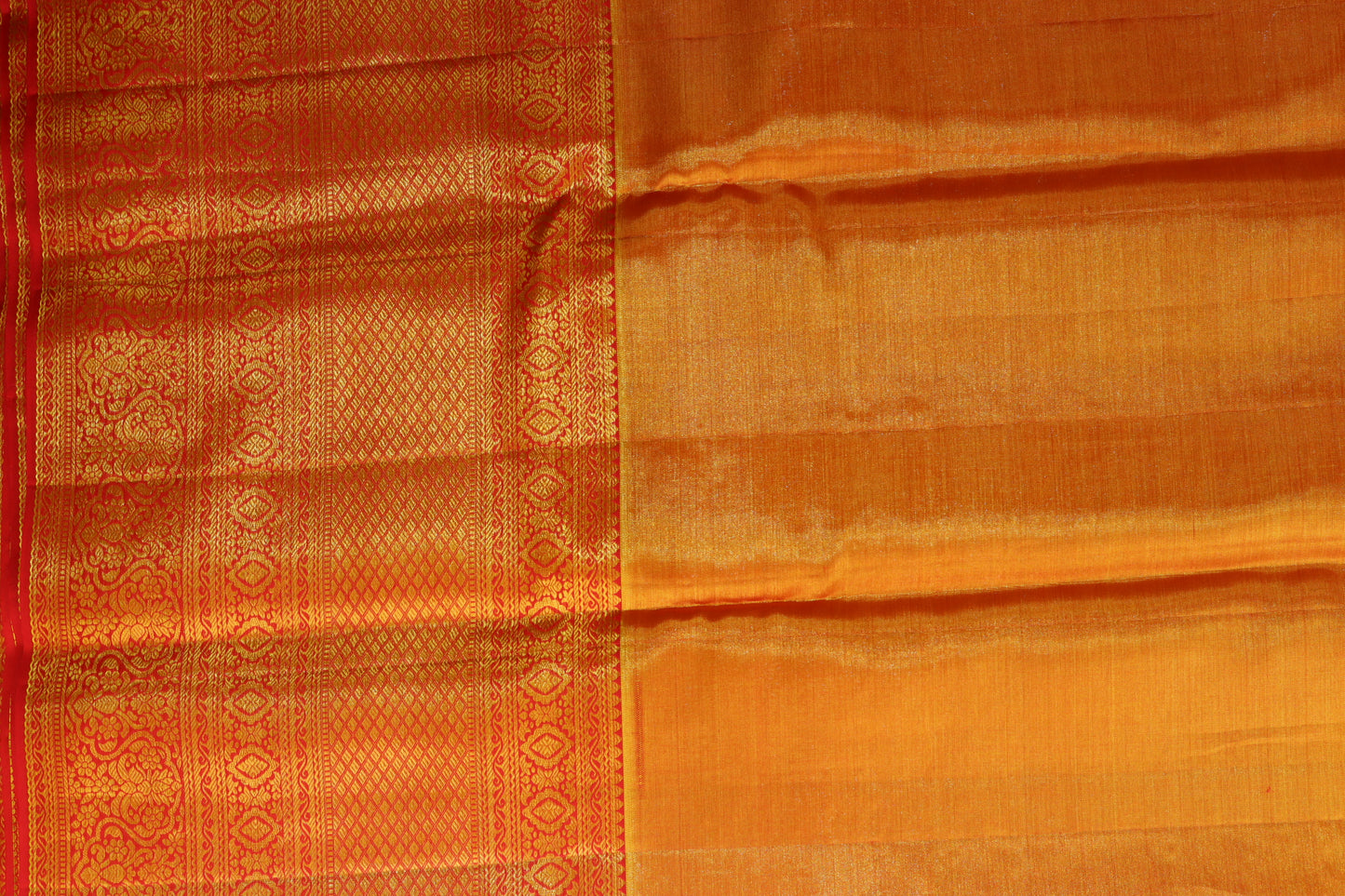 Traditional Yellow Kanchipuram Silk Saree From Weavers and Best on Online