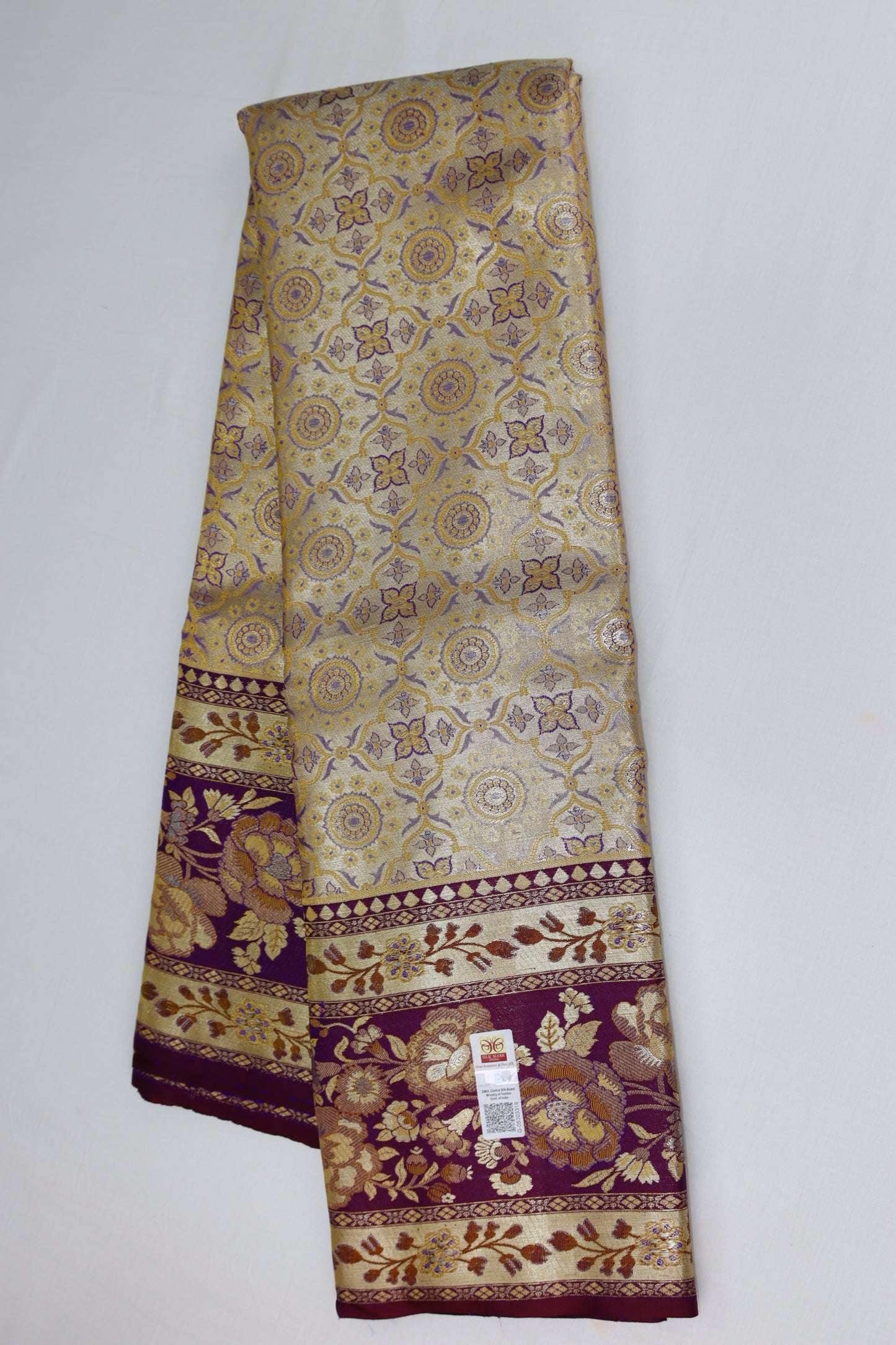 Rich Multi-color Kanchipuram Silk Saree From Weavers and Best on Online