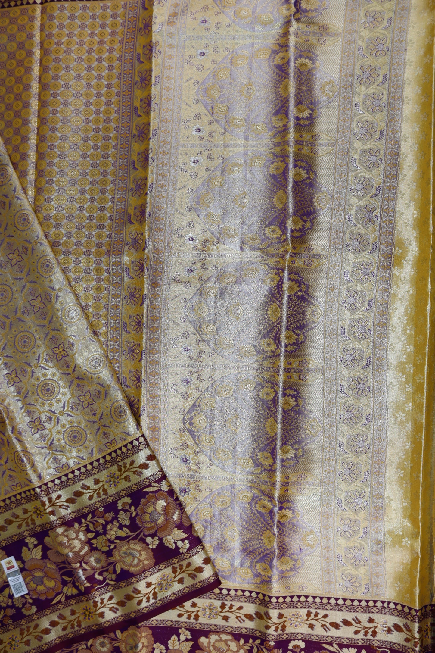 Rich Multi-color Kanchipuram Silk Saree From Weavers and Best on Online