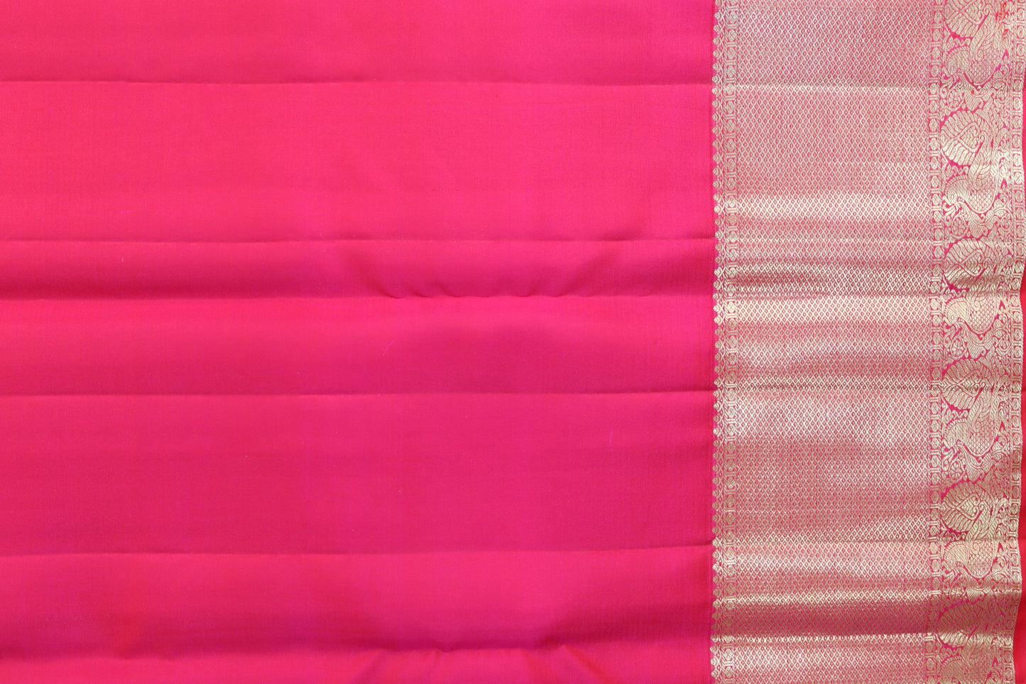 Royal Dark Pink Kanjipuram Saree From Weavers and Best on Online