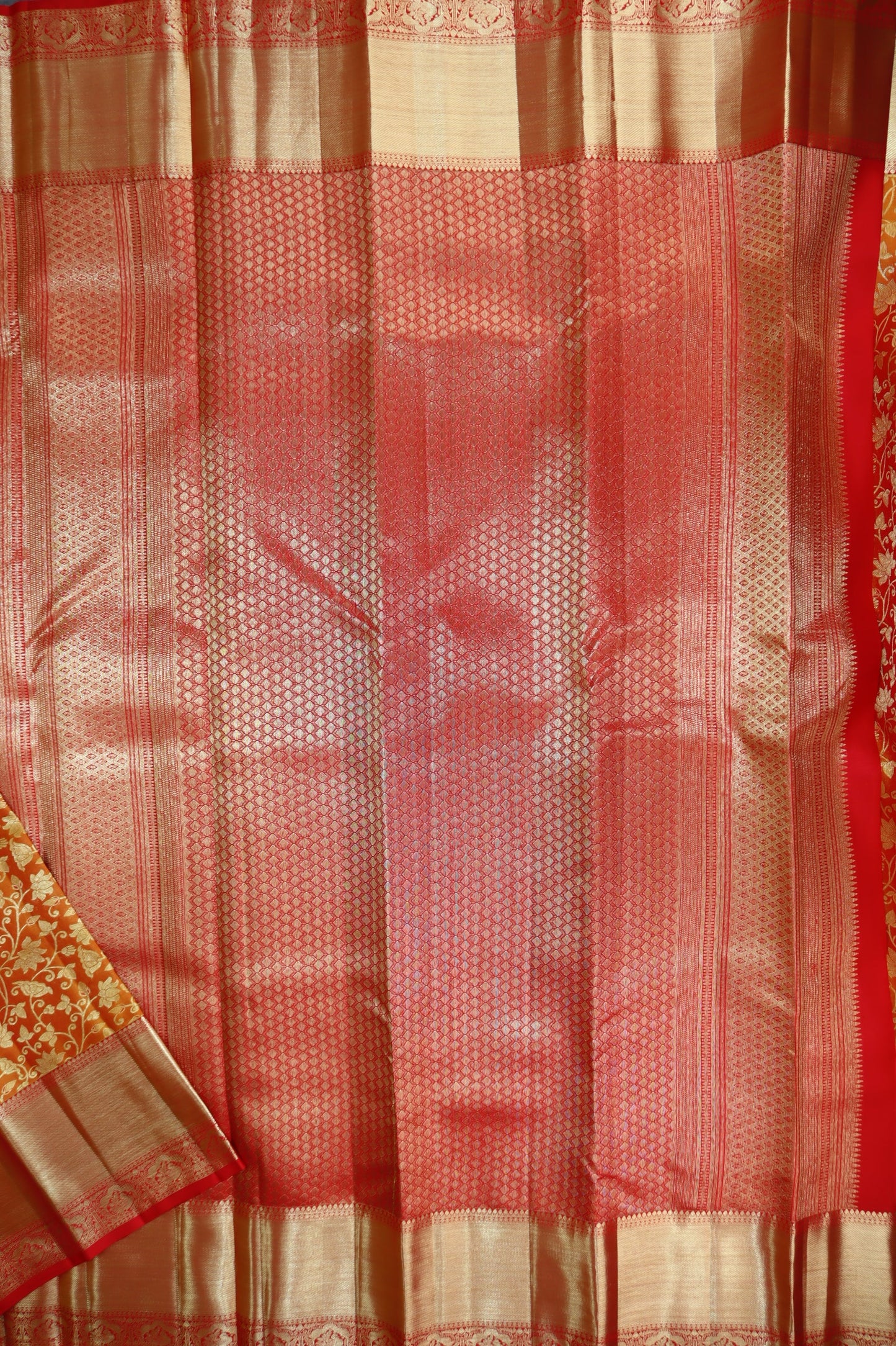 Trendy Yellow Kanjipuram Saree From Weavers and Best on Online