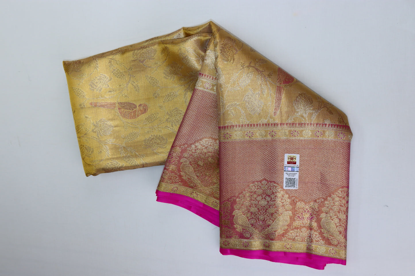 Rich Pastel Light Kachipuram Silk saree From Weavers and Best on Online