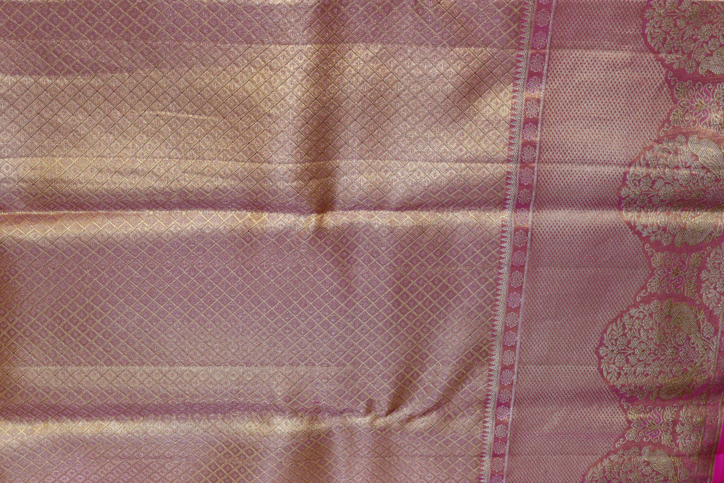 Rich Pastel Light Kachipuram Silk saree From Weavers and Best on Online