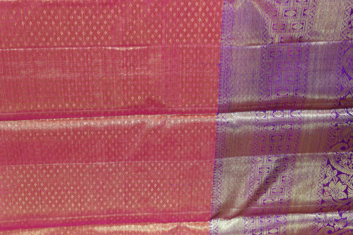 Graceful Marron Kanchipuram Silk Saree From Weavers and Best on Online