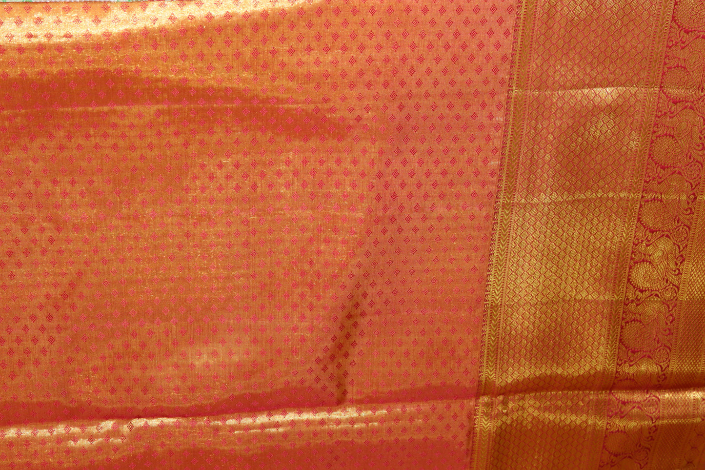 Rich Pista Green Kanchipuram Silk Saree From Weavers and Best on Online