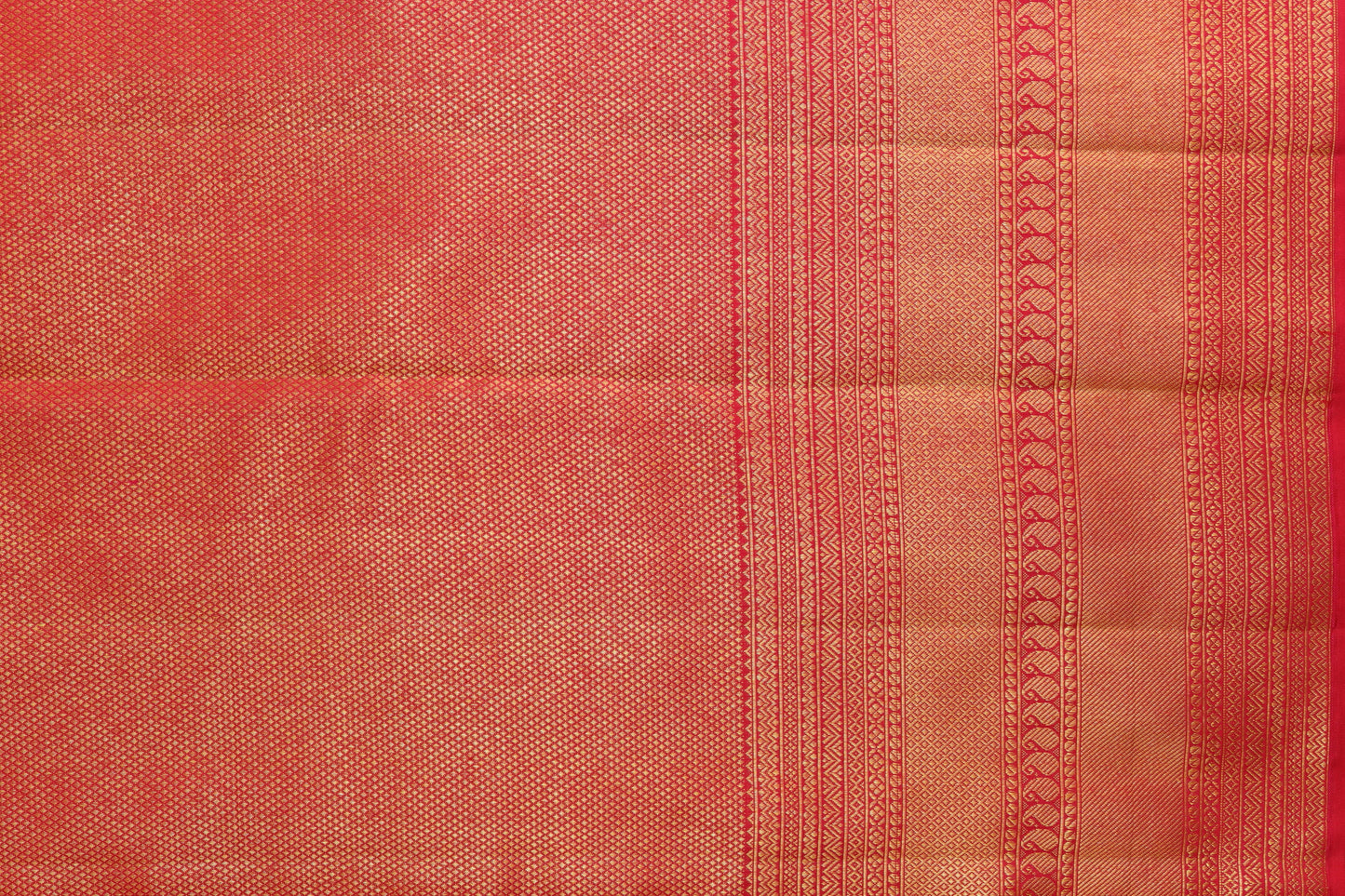 Rich Red Kanchipuram Silk saree From Weavers and Best on Online