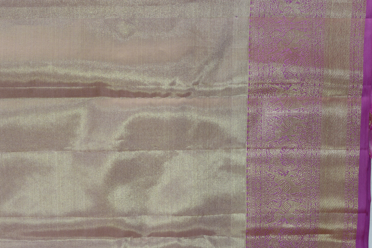 Trendy Light Peach Kanchipuram Silk saree From Weavers and Best on Online