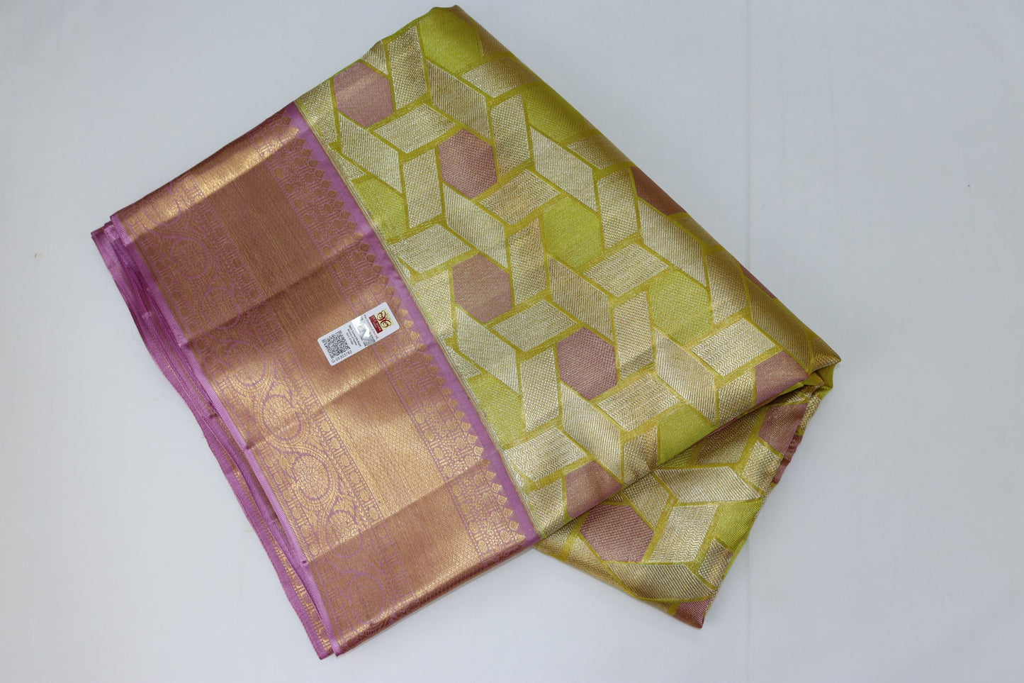 Amazing Multi-color Pure Kanjipuram Saree From Weavers and Best on Online