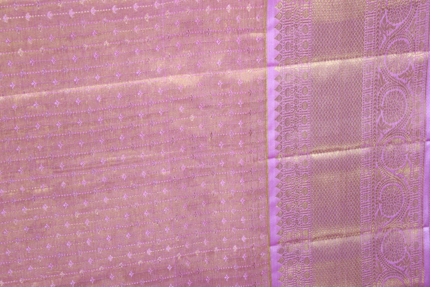 Stunning Gold Pure Kanchipuram Silk saree From Weavers and Best on Online
