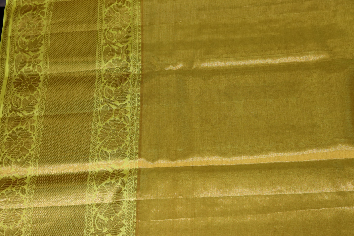 Graceful Brown With Yellow Kanchipuram Silk Saree