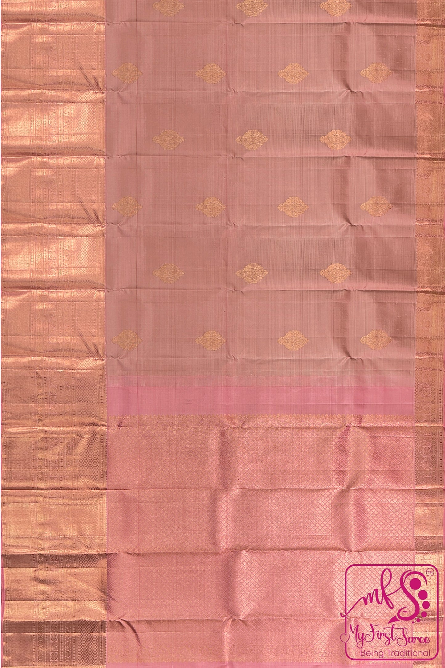 Rich Sapota Kanchipuram Silk Saree From Weavers and Best on Online