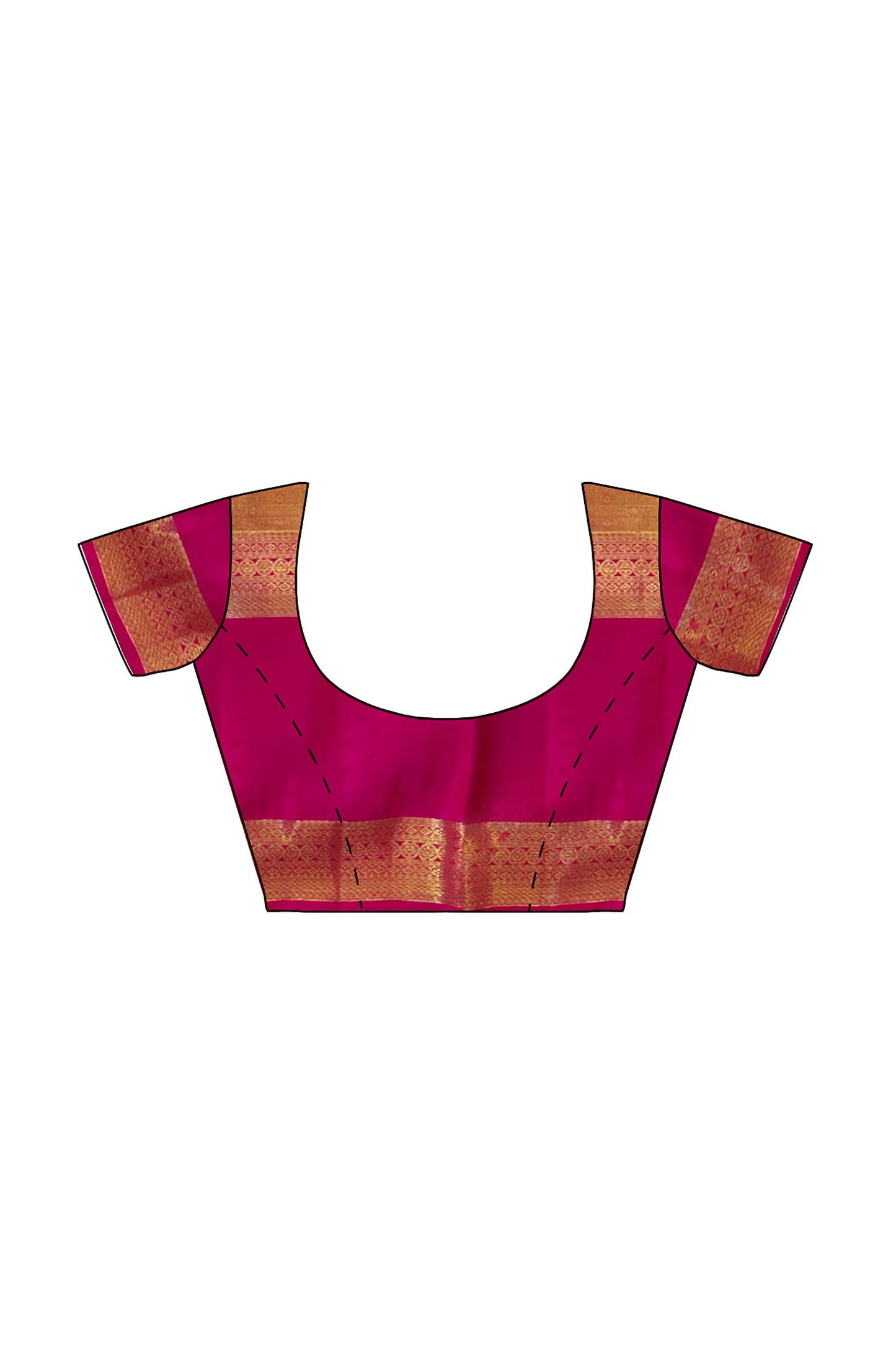 Classy Light Blue Pure Kanchipuram Pattu Pavada From Weavers and Best on Online