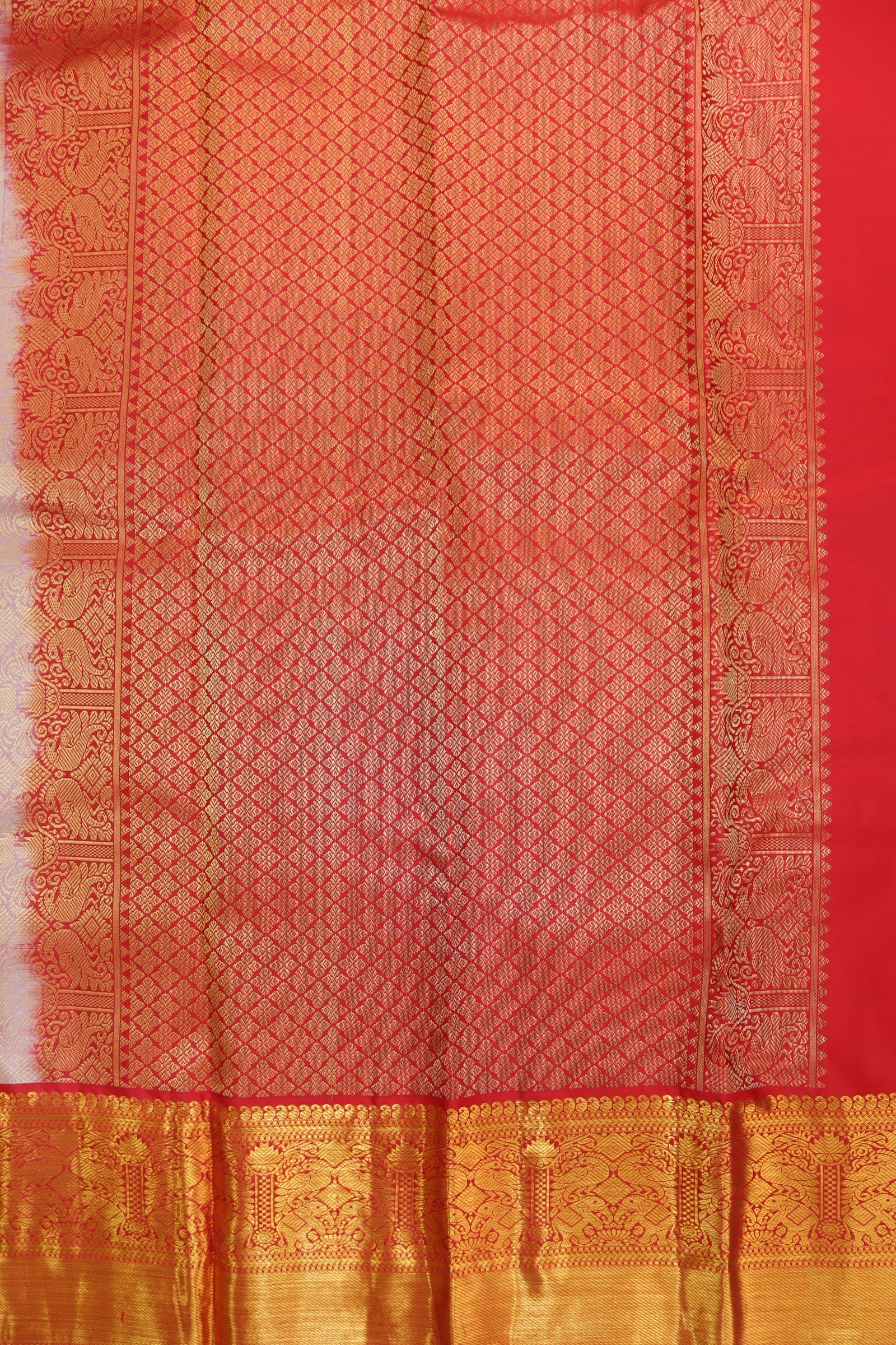 Traditional Rusty Pink Pure Kanjipuram Saree From Weavers and Best on Online