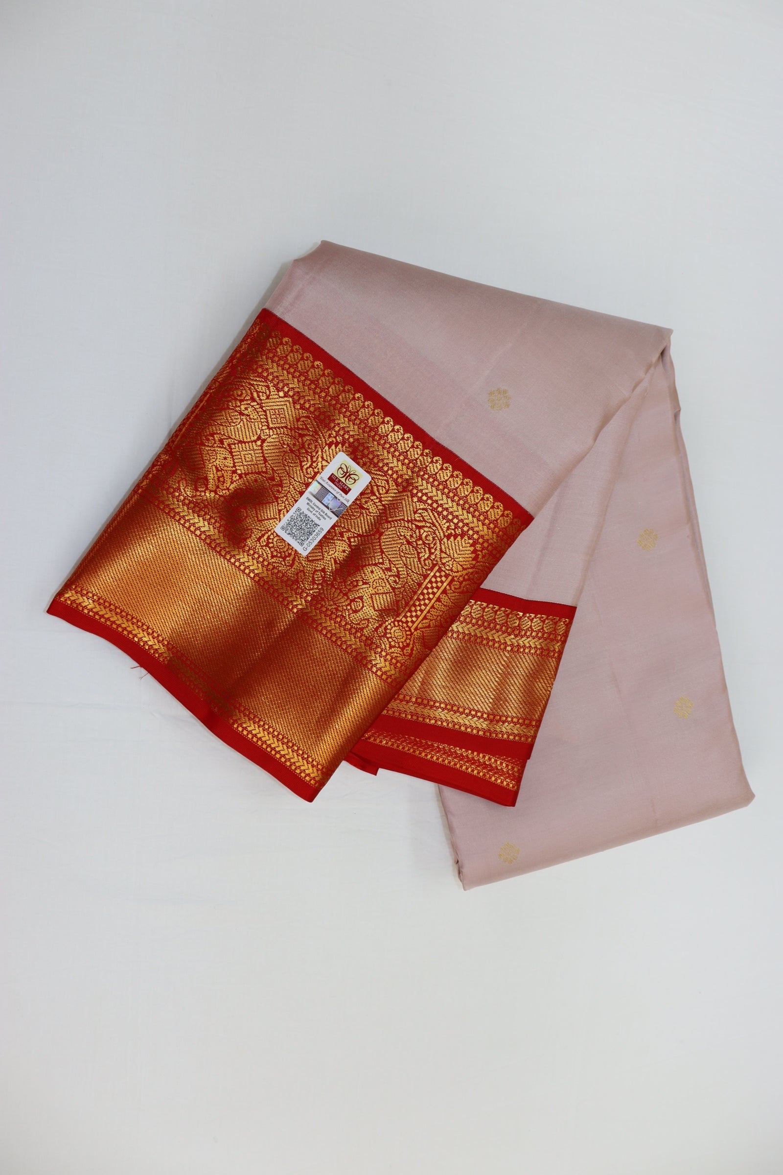 Traditional Rusty Pink Pure Kanjipuram Saree From Weavers and Best on Online