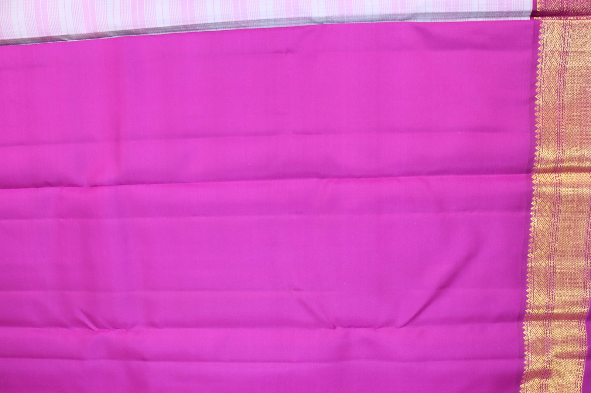 Elegant Violet Pure Kanjipuram Saree From Weavers and Best on Online