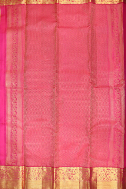 Exquisite Yellow Pure Kanjipuram Saree From Weavers and Best on Online