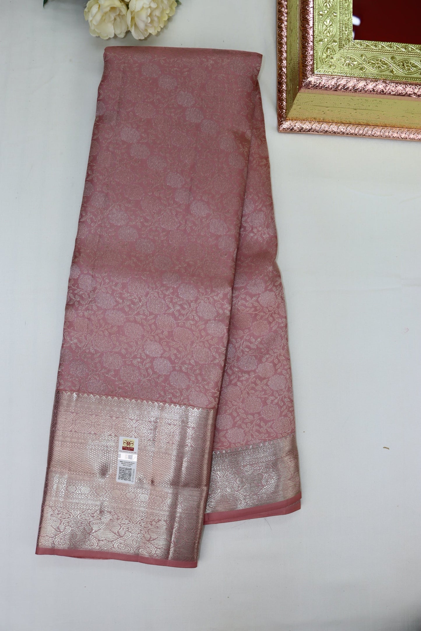 Exquisite Wine Pure Kanjipuram Saree From Weavers and Best on Online