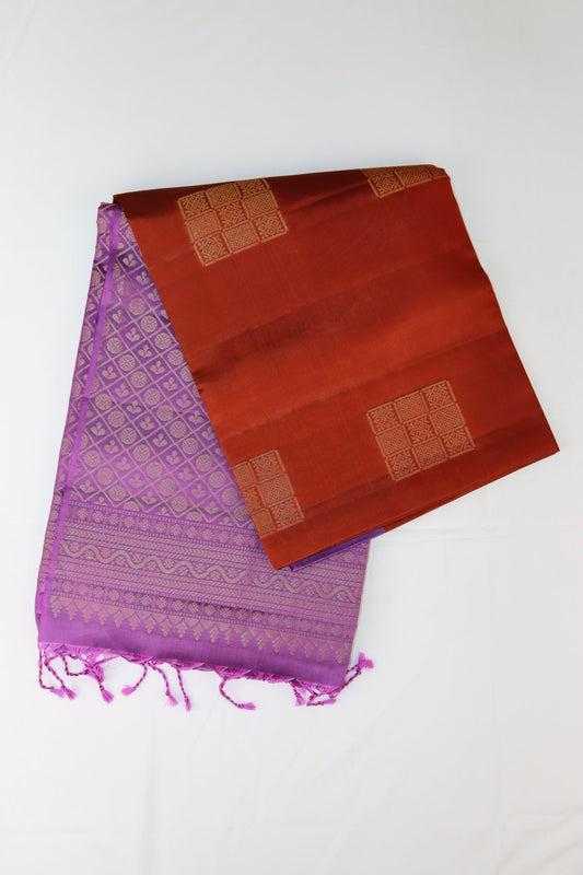 Divine Red Kanjipuram Saree From Weavers and Best on Online