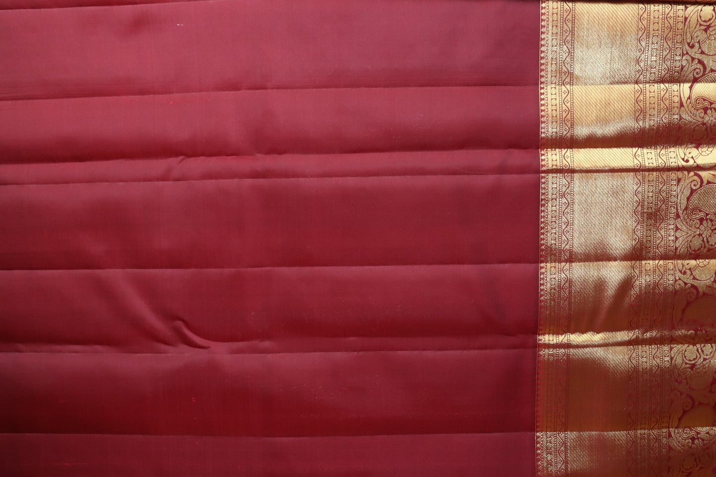 Radiant Cream Pure Kanjipuram Saree From Weavers and Best on Online