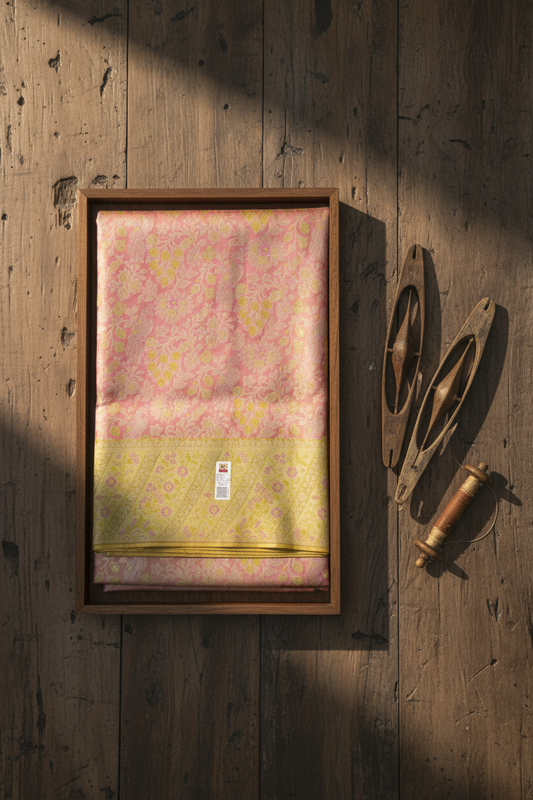 Classic Multi-color  Kanjipuram Saree