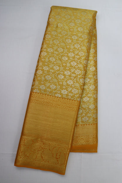 Rich Gold Kanjipuram Saree From Weavers and Best on Online