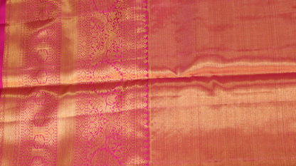 Traditional Gray Tissue Kanjipuram Saree