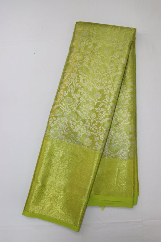 Regal Green Kanjipuram Saree From Weavers and Best on Online