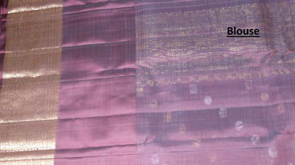 Gold Kanchipuram Silk Saree with Maroon Border | Peacock Butta Bridal Saree | My First Saree From Weavers and Best on Online