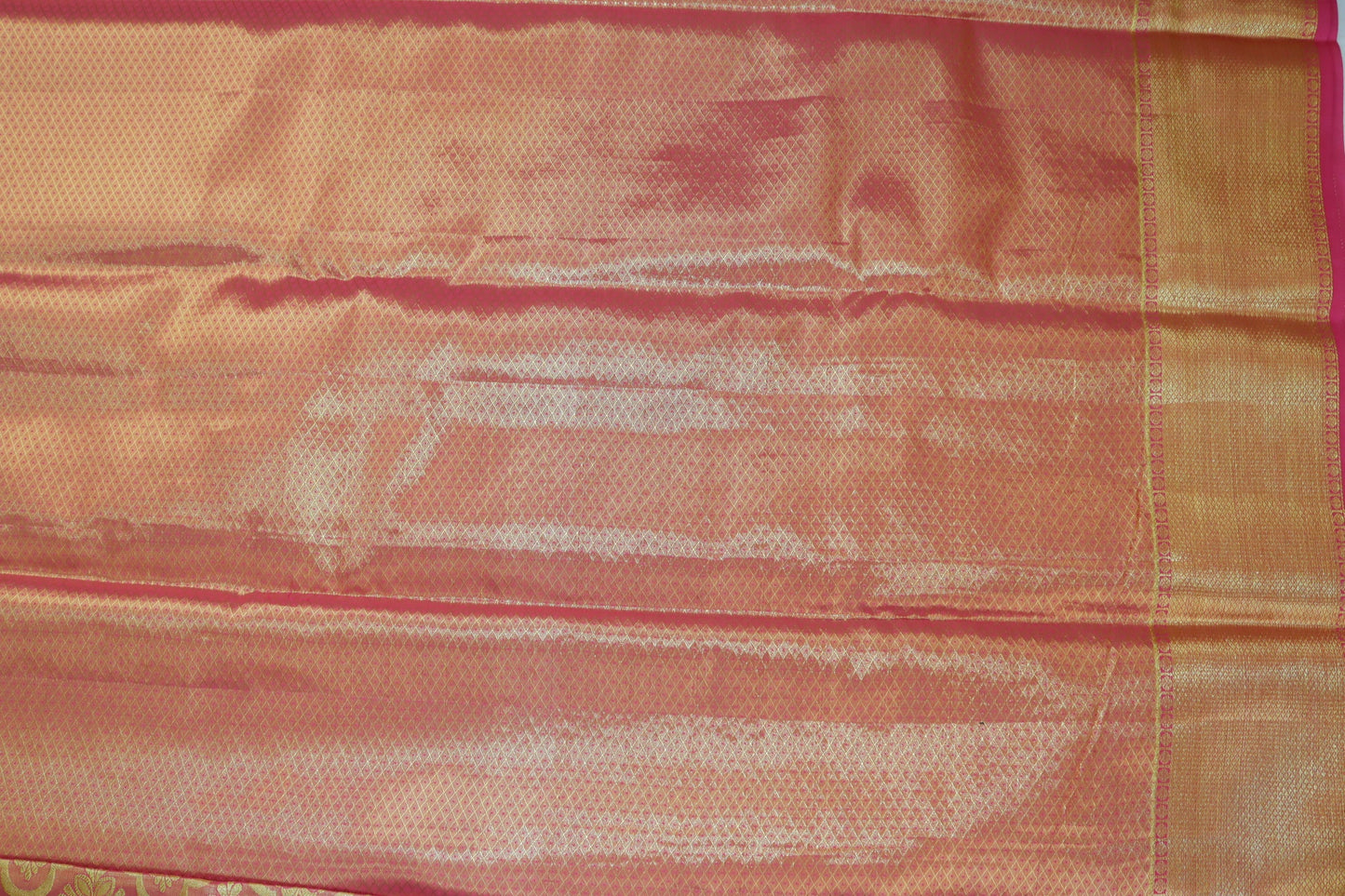 Mesmerizing Orange Kanjipuram Saree From Weavers and Best on Online