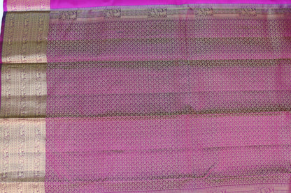 Timeless Pink Pure Kanjipuram Saree From Weavers and Best on Online