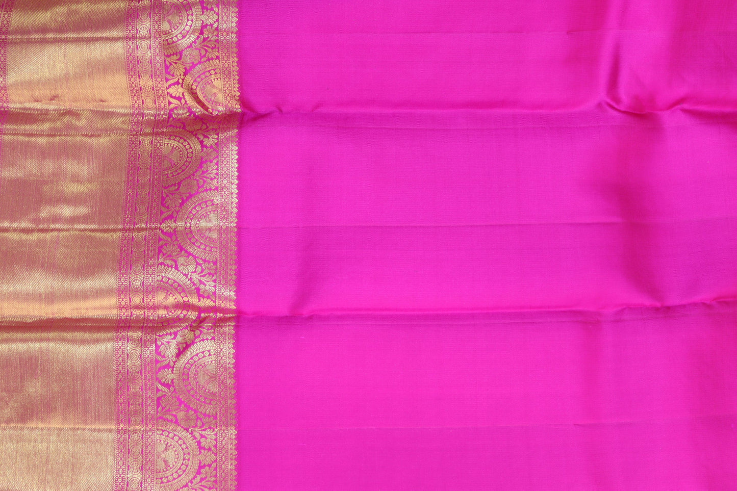 Enchanting Parrot Green Pure Kanjipuram Saree From Weavers and Best on Online