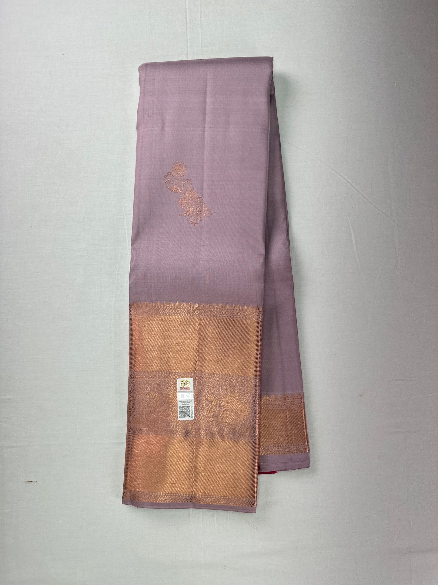 Classy Pastel Kanchipuram Silk Saree