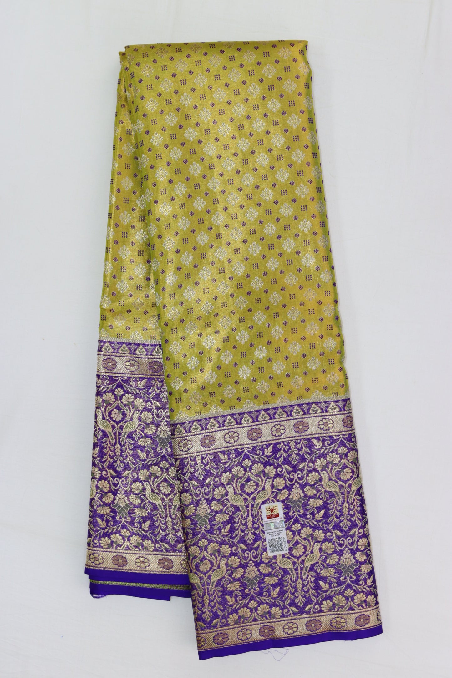 Timeless Olive Green Kanchipuram Silk saree From Weavers and Best on Online