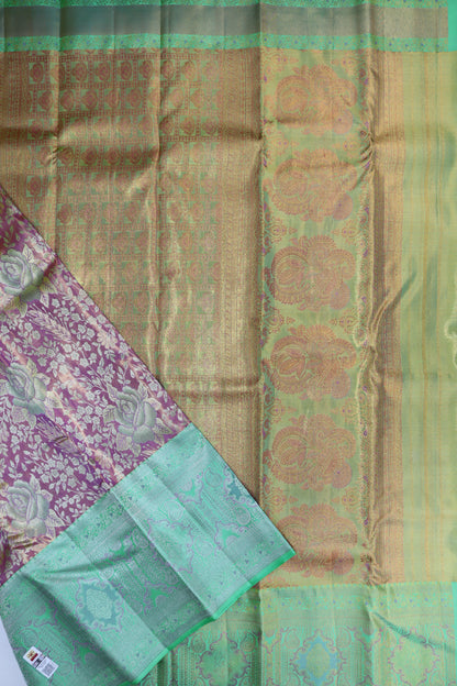 Rich Multi-color Kanchipuram Silk Saree