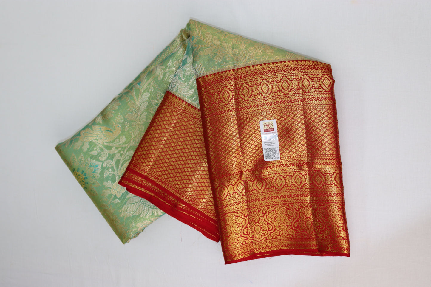 Traditional Green Kanchipuram Silk Saree